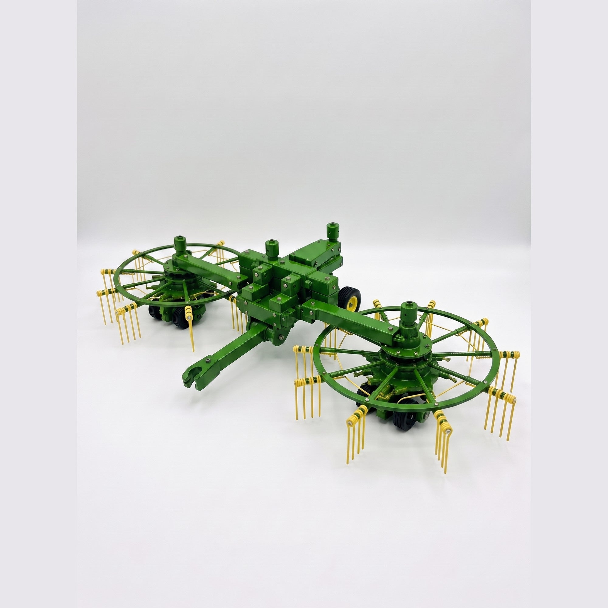 Twin Rotary Rake Attachment