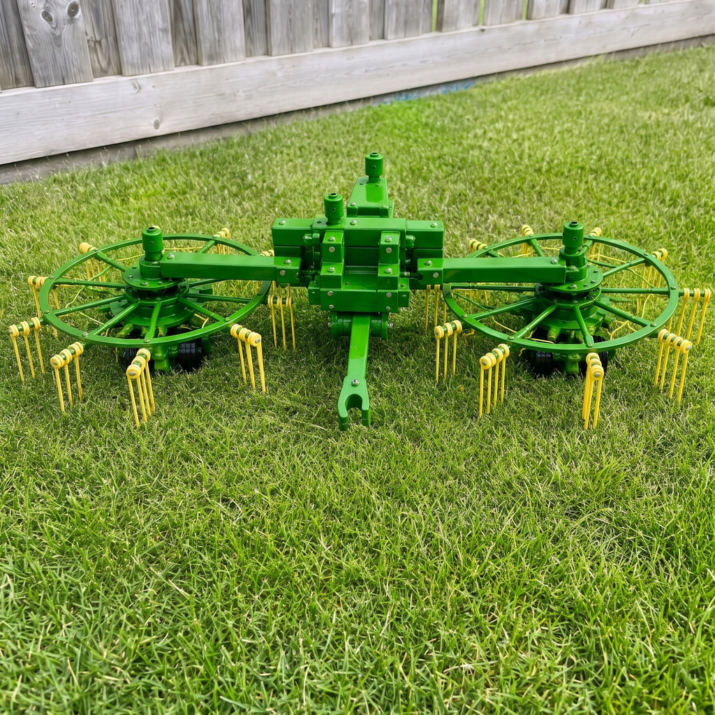 Twin Rotary Rake Attachment