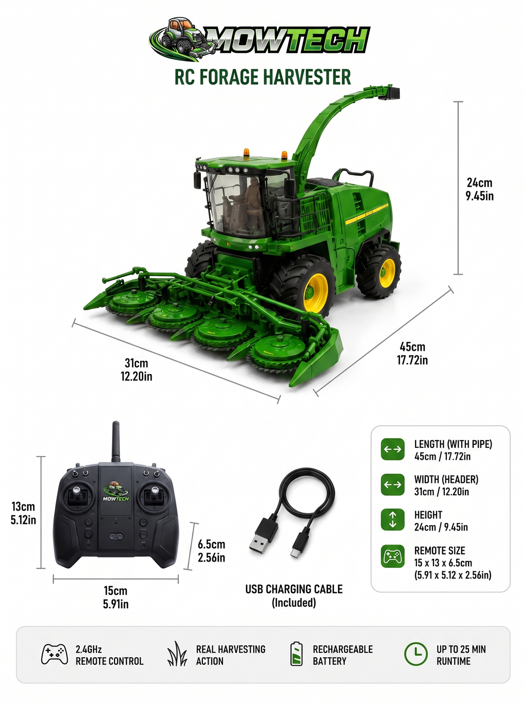 MowTech Forage H720